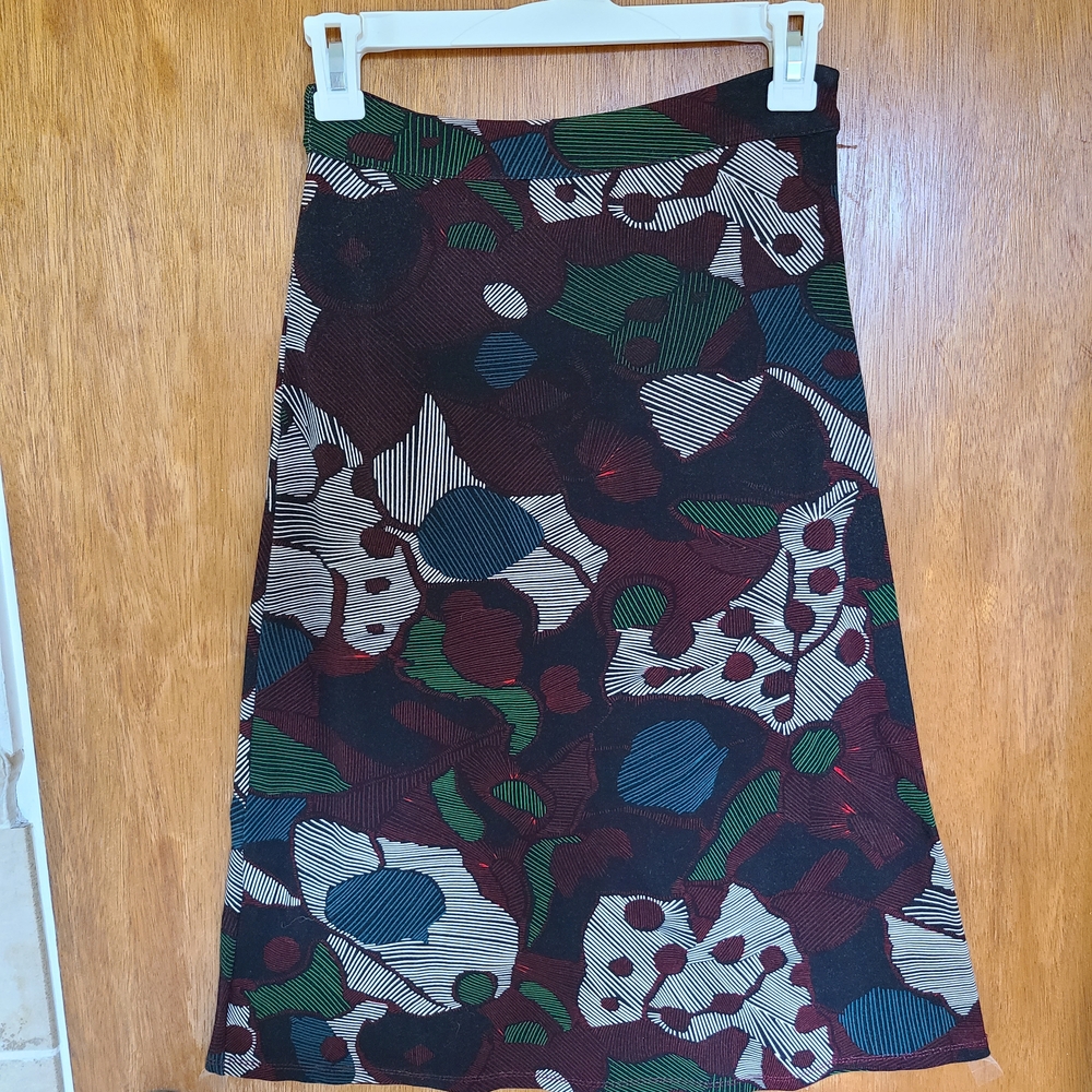 Anthropologie Multicolor A-Line Skirt